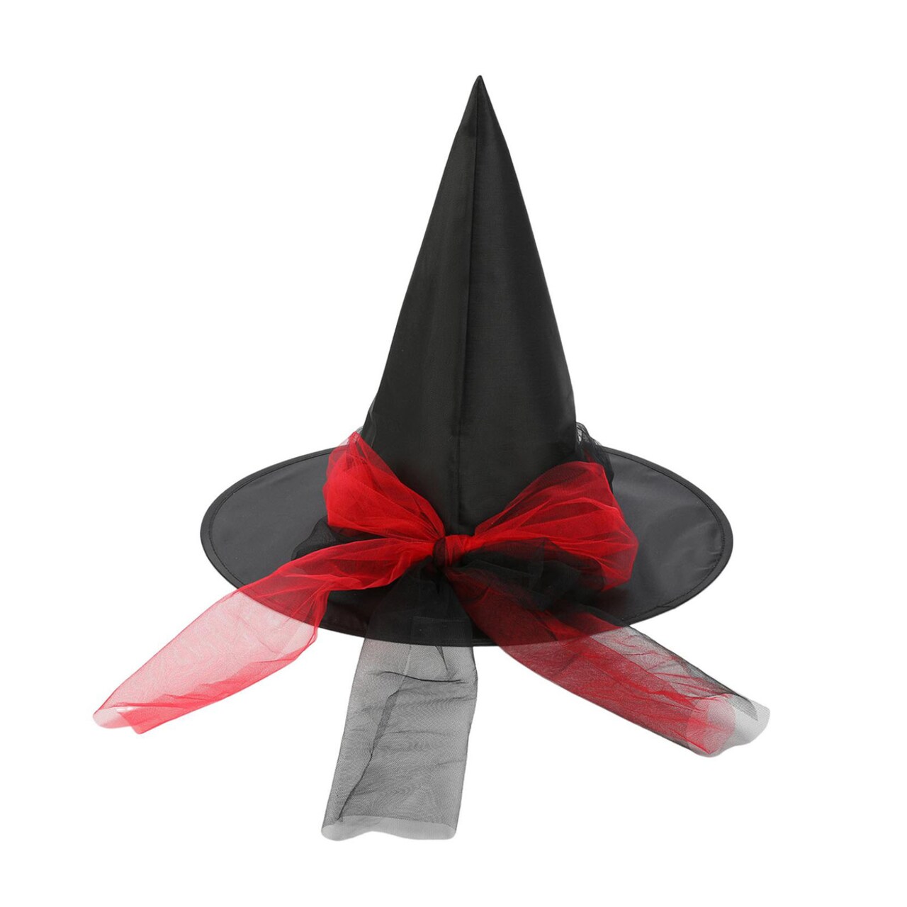 Witch Hat Halloween Costume For Kids Adults Durable Oxford Cloth Foldable Design Wide Brim Cosplay Hat For Parties